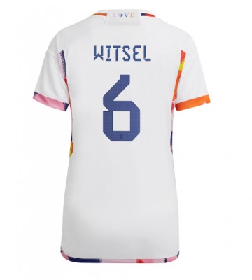 Lacne Ženy Futbalové dres Belgicko Axel Witsel #6 MS 2022 Krátky Rukáv - Preč